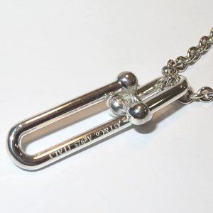 Tiffany's Hardwear Double Link Sterling Silver Necklace
